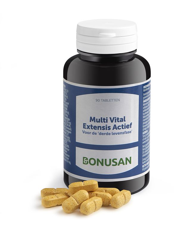 Foto van Bonusan multi vital extensis actief tabletten