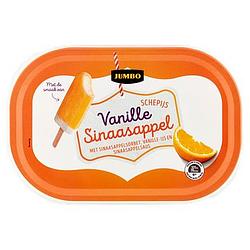 Foto van Jumbo schepijs vanille sinaasappel 540g