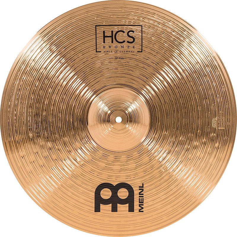 Foto van Meinl hcsb20r hcs bronze 20 inch ride