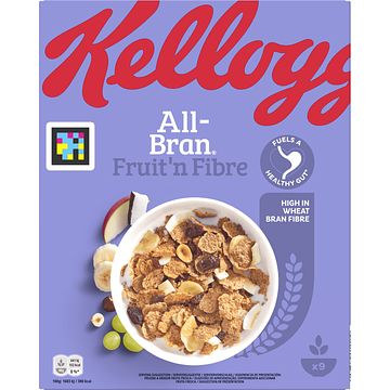 Foto van Kellogg's allbran fruit 'n fibre ontbijtgranen 375g bij jumbo