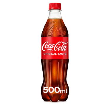 Foto van Cocacola original taste pet fles 500ml bij jumbo