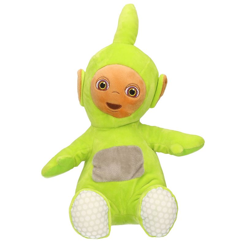 Foto van Pluche teletubbies speelgoed knuffel dipsy groen 34 cm - knuffelpop