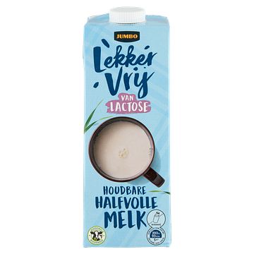 Foto van Jumbo houdbare lactosevrije halfvolle melk 1l