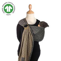 Foto van Babylonia baby carriers - draagdoek baby - model bb-sling - grey plus