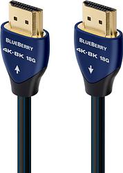 Foto van Audioquest blueberry hdmi 2.0b kabel 5 meter blauw