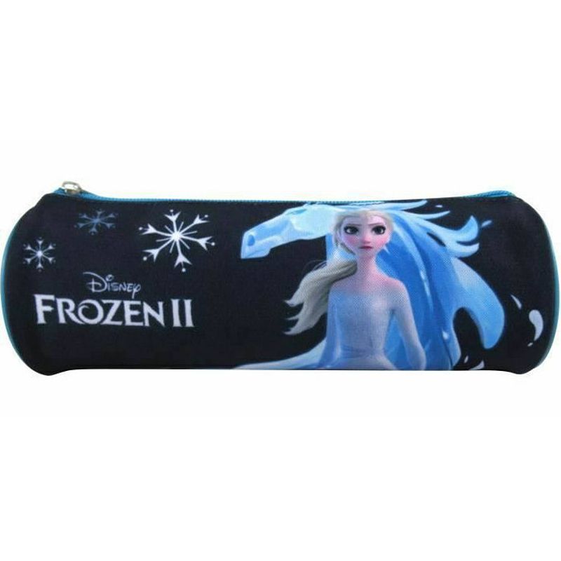 Foto van Disney etui frozen meisjes 21 x 10 cm polyester donkerblauw