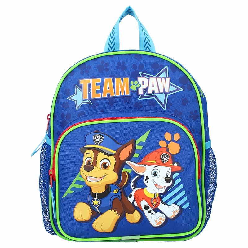 Foto van Paw patrol team school rugzak/rugtas voor peuters/kleuters/kinderen 29 cm - rugzak - kind