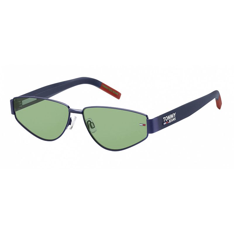 Foto van Tommy hilfiger zonnebril 0006/s cat.3 nylon/staal blauw/groen