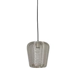 Foto van Light & living - hanglamp adeta - 23x23x25 - zilver