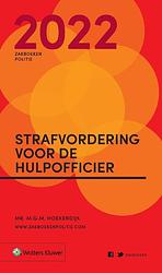 Foto van Zakboek strafvordering voor de hulpofficier 2022 - m.g.m. hoekendijk - paperback (9789013166354)