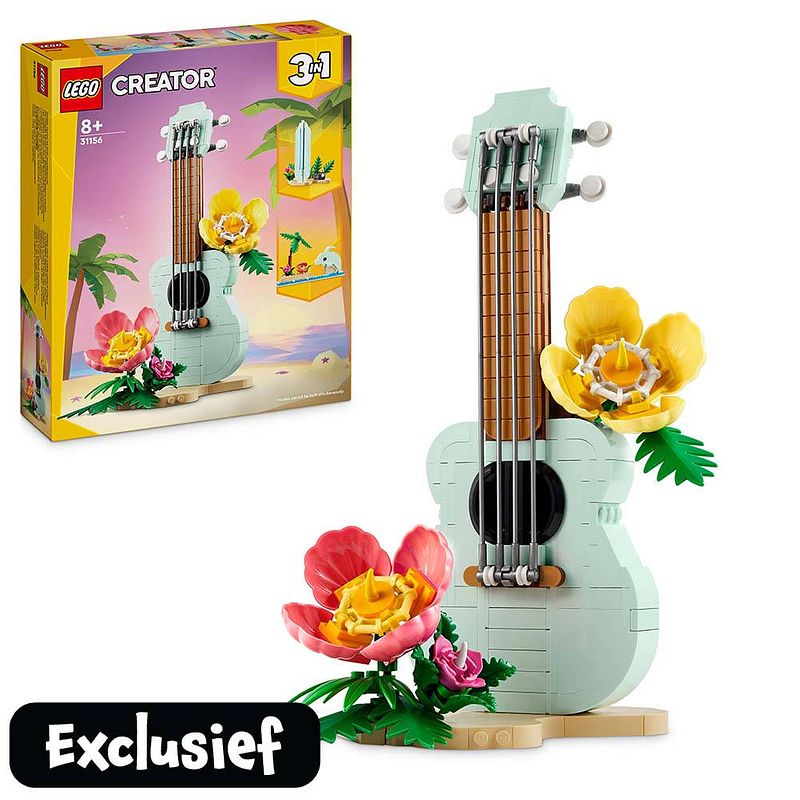 Foto van Lego creator 3-in-1 tropische ukelele 31156