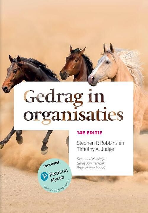 Foto van Gedrag in organisaties - stephen p. robbins, timothy a. judge - paperback (9789043037204)