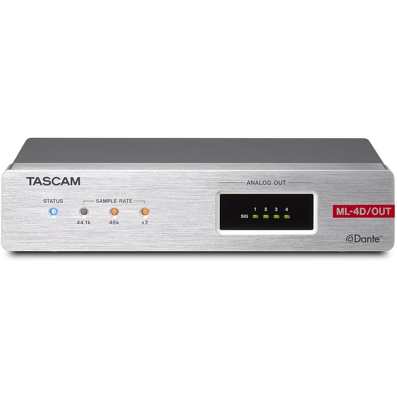 Foto van Tascam ml-4d/out-e dante converter