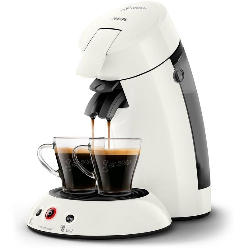 Foto van Philips senseo® original koffiepadmachine hd6554/10 - wit