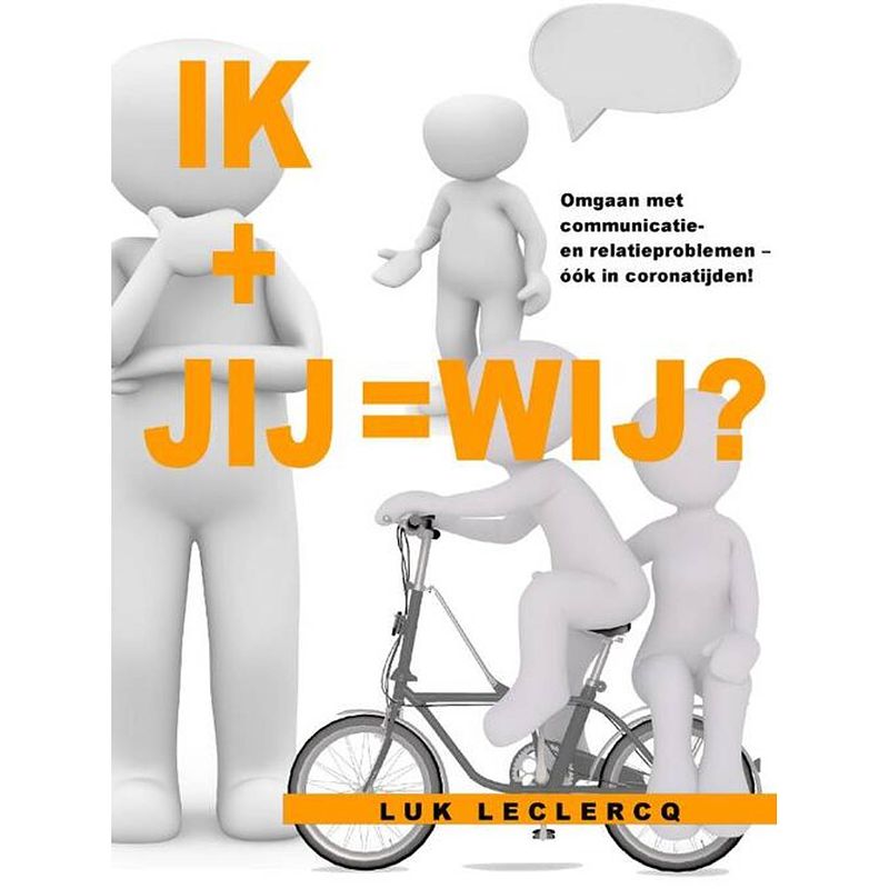 Foto van Ik + jij = wij