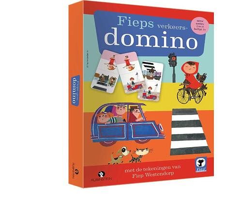 Foto van Fieps verkeersdomino - paperback (9789047627838)