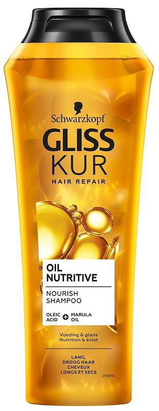 Foto van Schwarzkopf gliss kur oil nutritive nourish shampoo