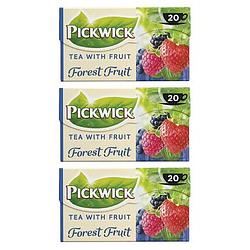 Foto van Pickwick bosvruchten fruit thee 3 x 20 stuks bij jumbo