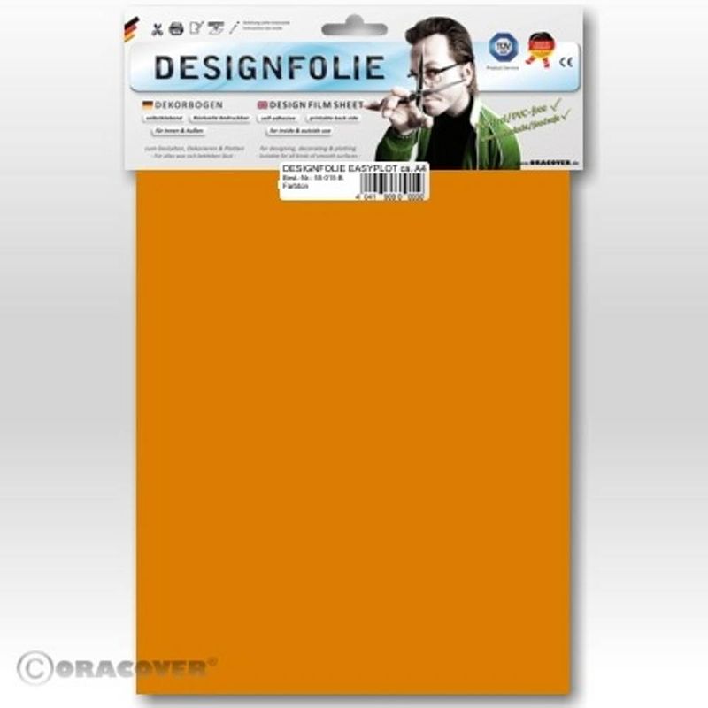 Foto van Oracover 70-033-b designfolie easyplot (l x b) 300 mm x 208 mm royal-geel