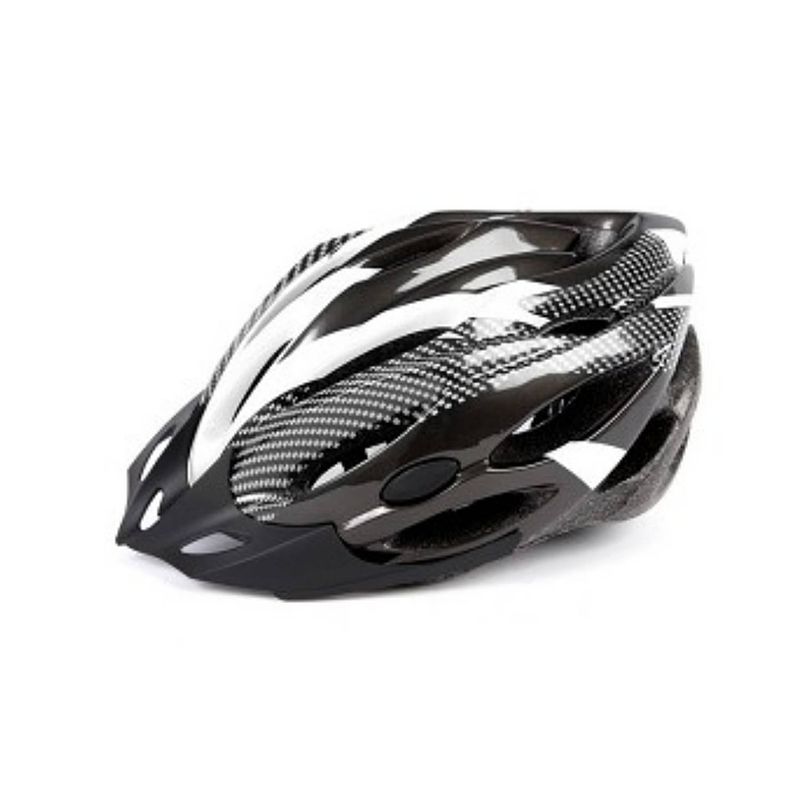 Foto van Mirage fietshelm 54-58 carbon zwart/wit