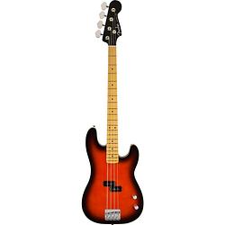 Foto van Fender aerodyne special precision bass hot rod burst mn elektrische basgitaar met gigbag