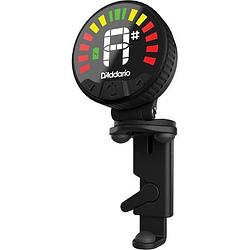 Foto van D'saddario nexxus 360 violin rechargeable tuner oplaadbare clip-on tuner voor viool