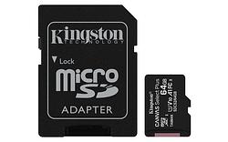 Foto van Kingston canvas select plus microsdxc 64gb micro sd-kaart