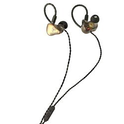 Foto van Devine em-1000-g live drieweg in-ear monitors goud