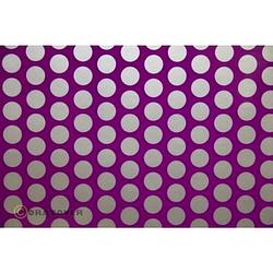 Foto van Oracover 41-015-091-010 strijkfolie fun 1 (l x b) 10 m x 60 cm violet-zilver (fluorescerend)