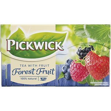 Foto van Pickwick bosvruchten fruit thee 20 stuks bij jumbo