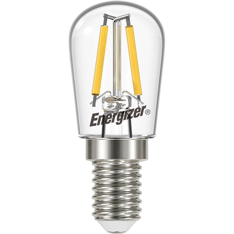 Foto van Energizer energiezuinige led filament lamp - pygmy - e14 - 2 watt - warmwit licht - niet dimbaar - 1 stuks