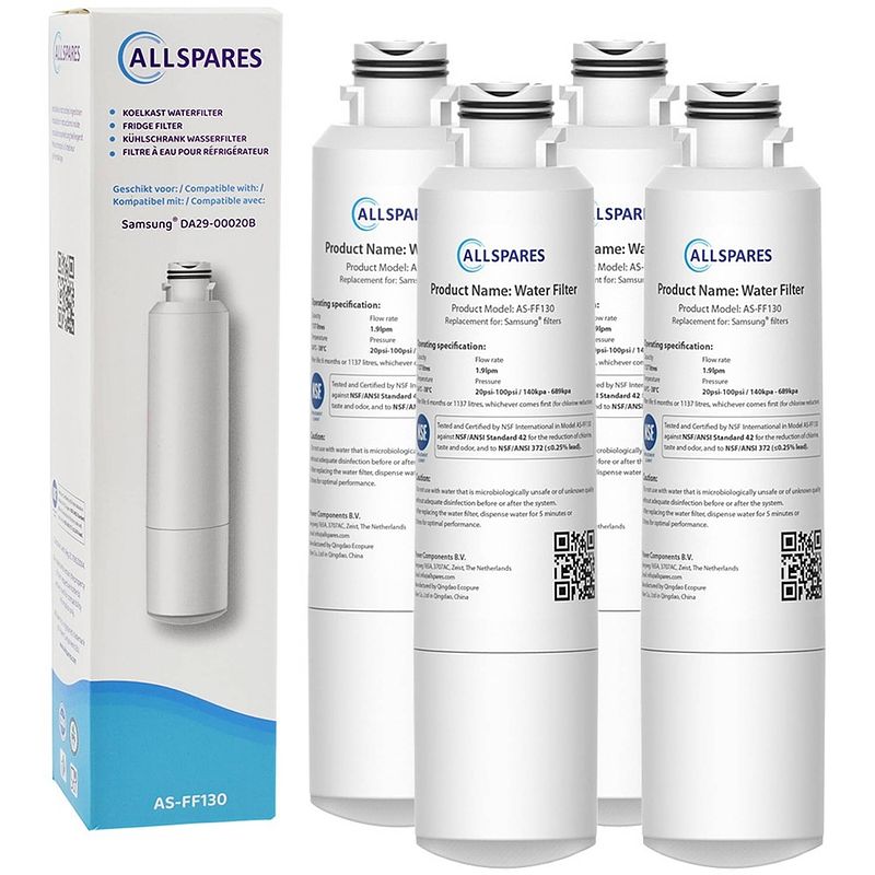 Foto van 4x samsung waterfilter da29-00020b van allspares