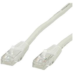 Foto van Value 21.99.0520 rj45 netwerkkabel, patchkabel cat 5e u/utp 20.00 m grijs 1 stuk(s)