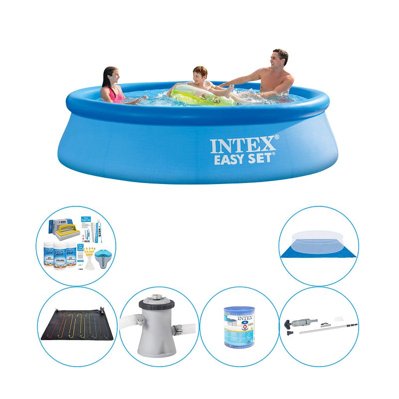 Foto van Intex easy set rond 305x76 cm - 7-delig - zwembad deal