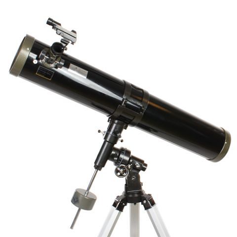 Foto van Byomic spiegeltelescoop g 114/900 eq-sky