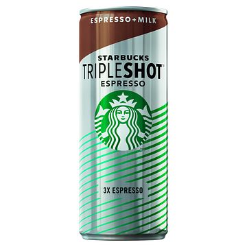 Foto van Starbucks tripleshot espresso + milk 300ml bij jumbo