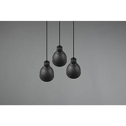 Foto van Industriële hanglamp henley - metaal - zwart