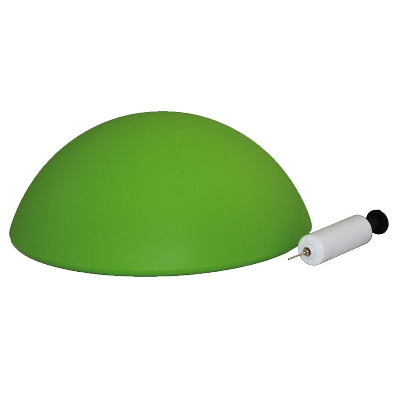 Foto van Schildkröt fitness fitness halfbal dynamic 34 cm pvc groen 3-delig