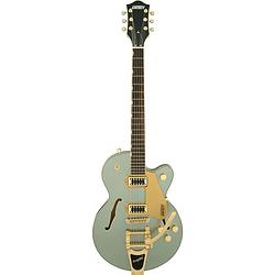 Foto van Gretsch g5655tg electromatic centerblock junior aspen green semi-akoestische gitaar