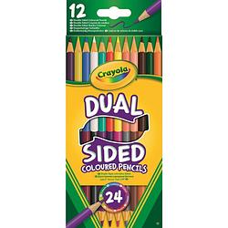 Foto van Crayola duo-kleurpotloden 12 stuks