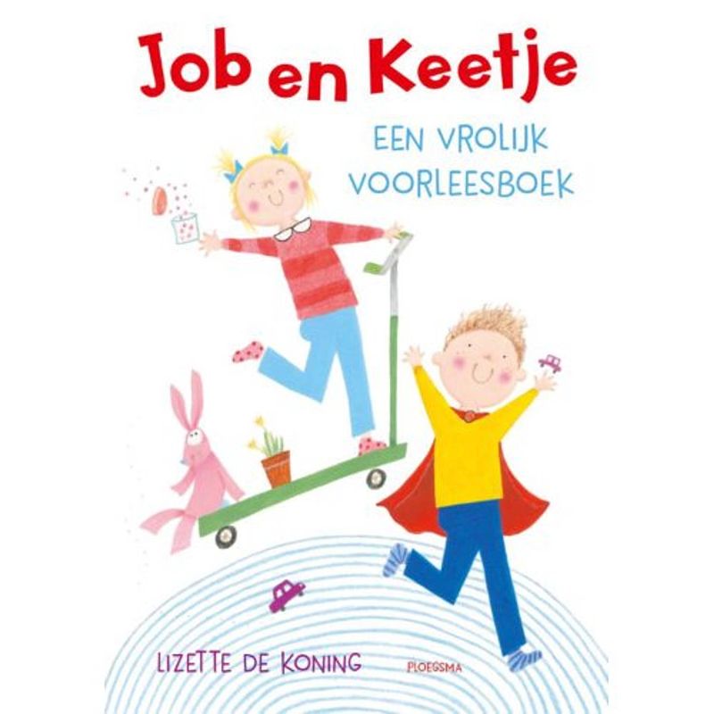 Foto van Job en keetje