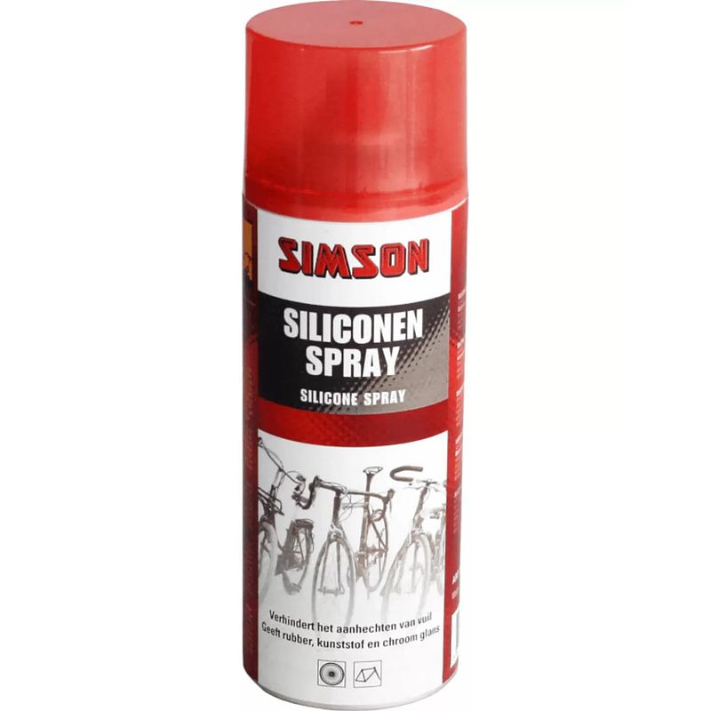 Foto van Simson siliconenspray spuitbus 400ml