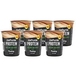 Foto van Melkunie protein hazelnut macchiato pudding 6 x 200g bij jumbo