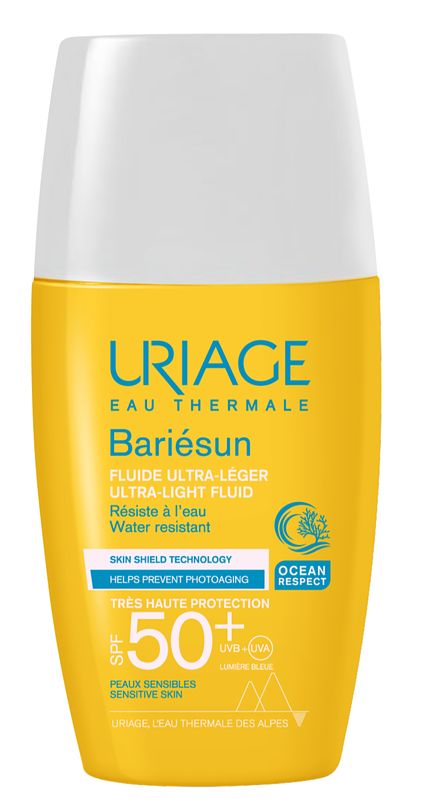 Foto van Uriage bariésun ultra light matte fluide spf 50+