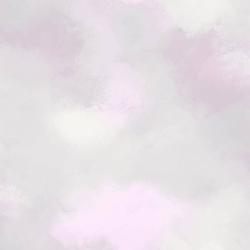 Foto van Good vibes behang paint clouds roze en grijs