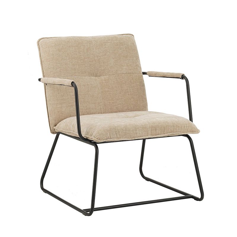 Foto van Fauteuil hailey beige chenille