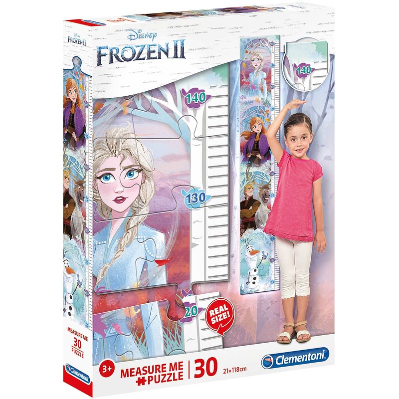 Foto van Clementoni legpuzzel measure me frozen 30 stukjes