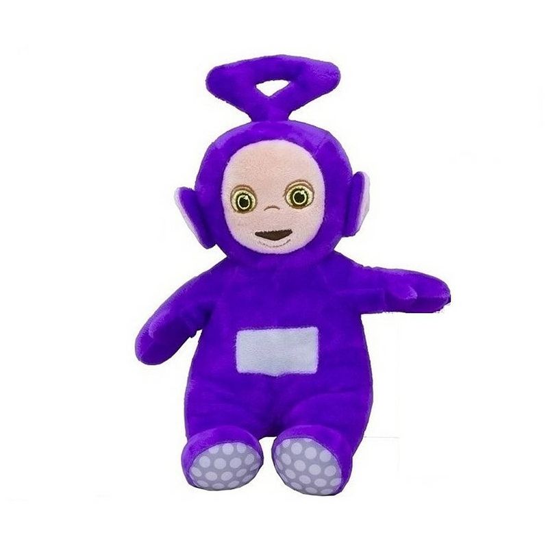 Foto van Pluche teletubbies speelgoed knuffel tinky winky paars 25 cm - knuffelpop