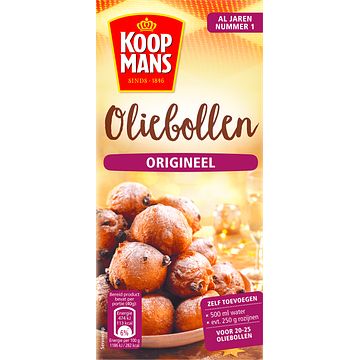 Foto van Koopmans oliebollen origineel bakmix 500g bij jumbo