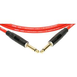 Foto van Klotz kikkg4.5pprt instrumentkabel ts 6.3mm jack-jack rood 4.5m